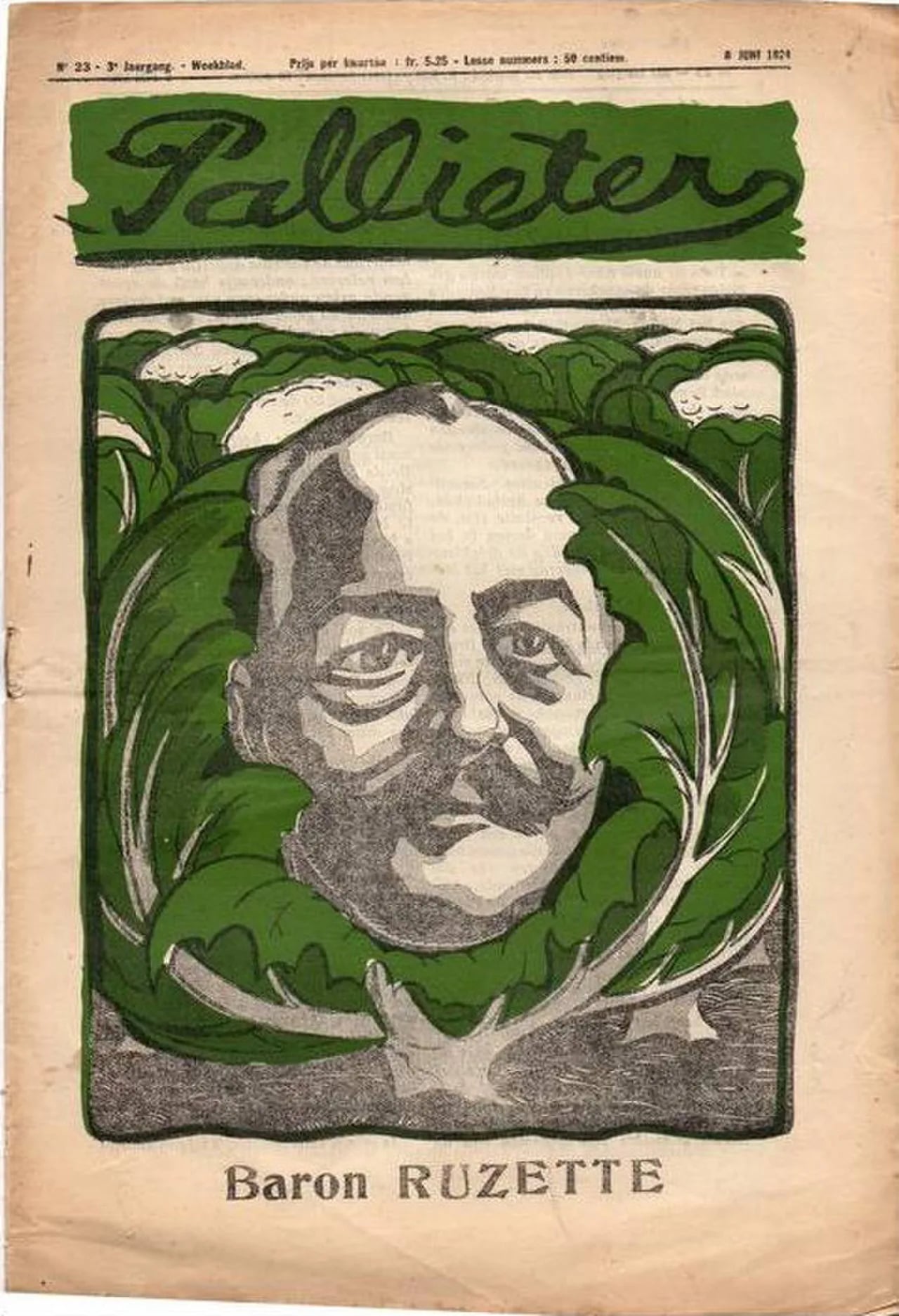 Portrait of Albéric Emmanuel Henri Marie Ghislain Ruzette (1866–1929) – memorial page