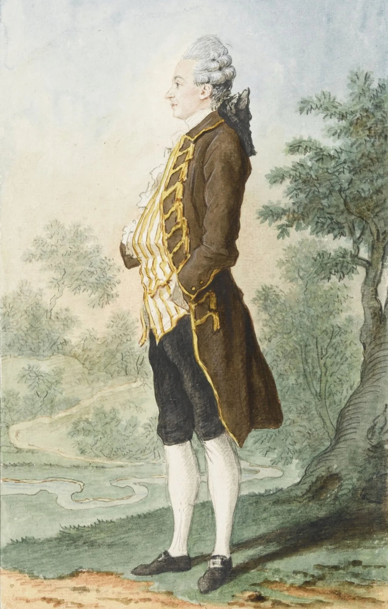 Portrait of Alexandre-Frédéric-Jacques Masson de Pezay (1741–1777) – memorial page