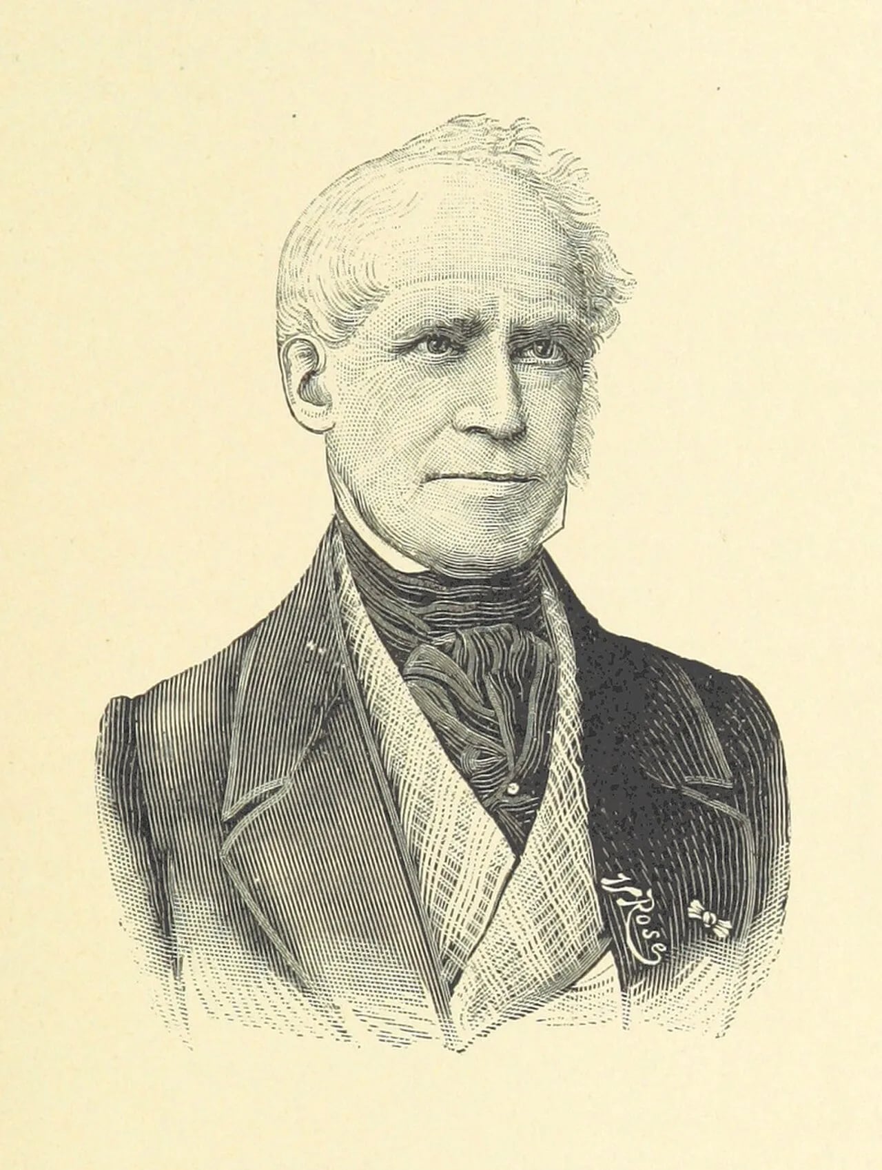 Porträt von Alexandre-Jacques-Laurent Anisson-Dupéron (1776–1852) – Gedenkseite