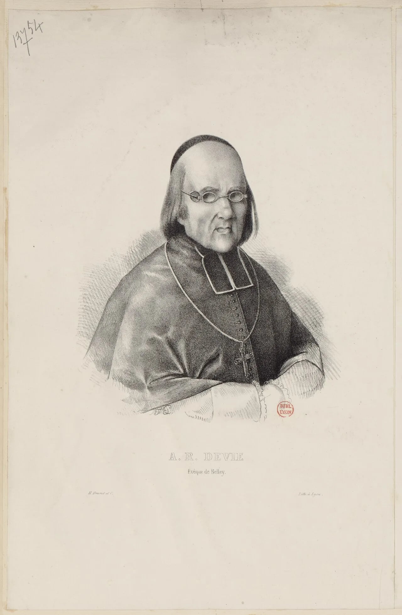 Porträt von Alexandre Devie (1767–1852) – Gedenkseite