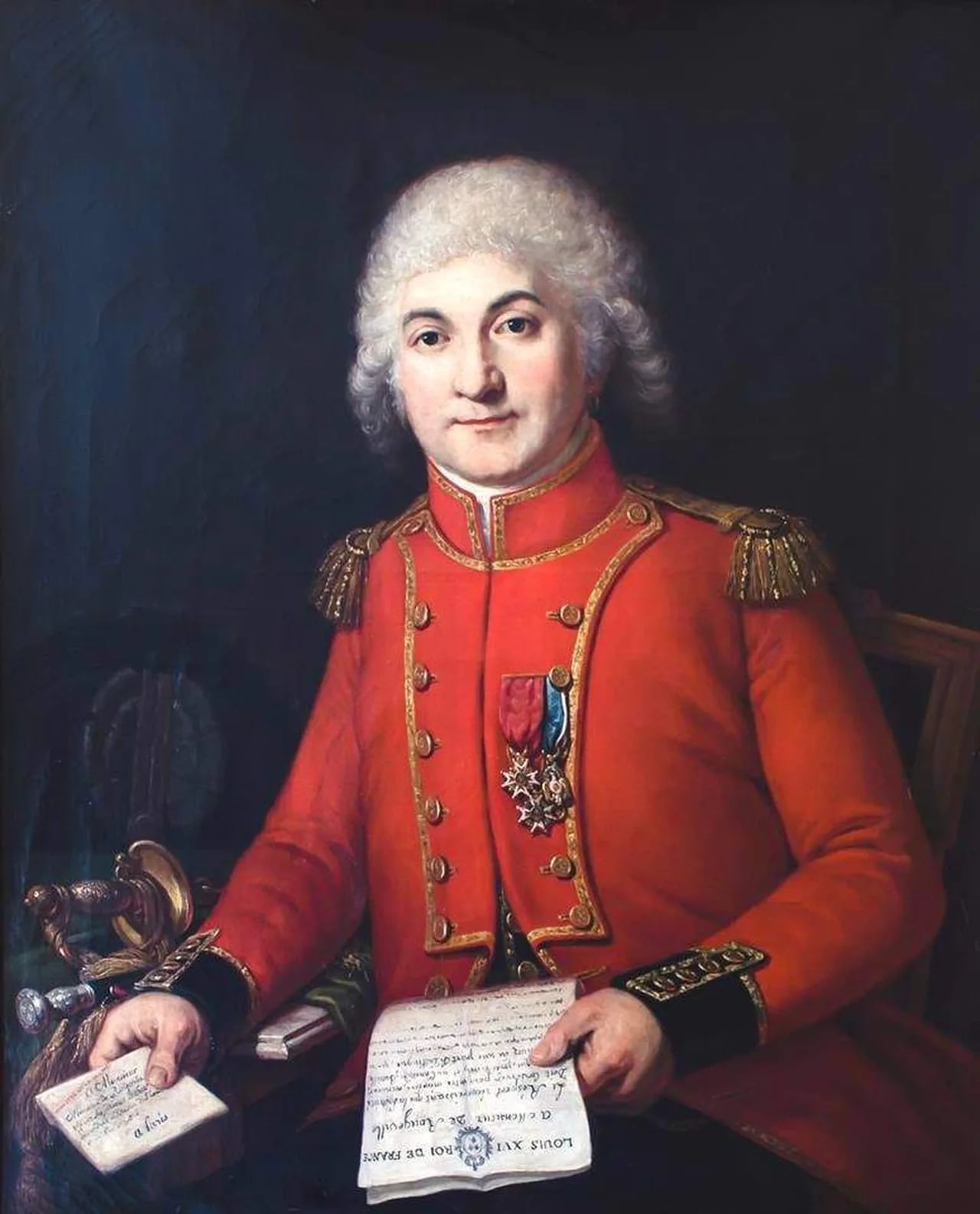 Portrait of Alexandre Gonsse de Rougeville (1761–1814) – memorial page