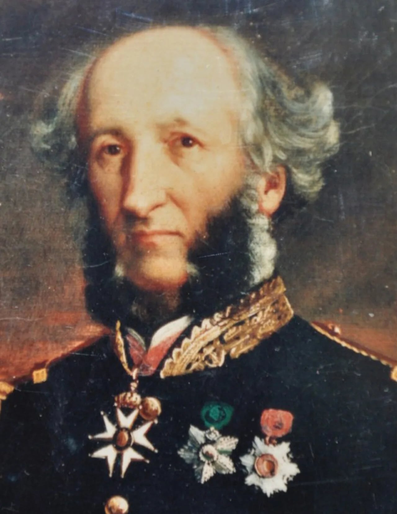 Portrait of Alexandre Marie du Crest de Villeneuve (1813–1892) – memorial page