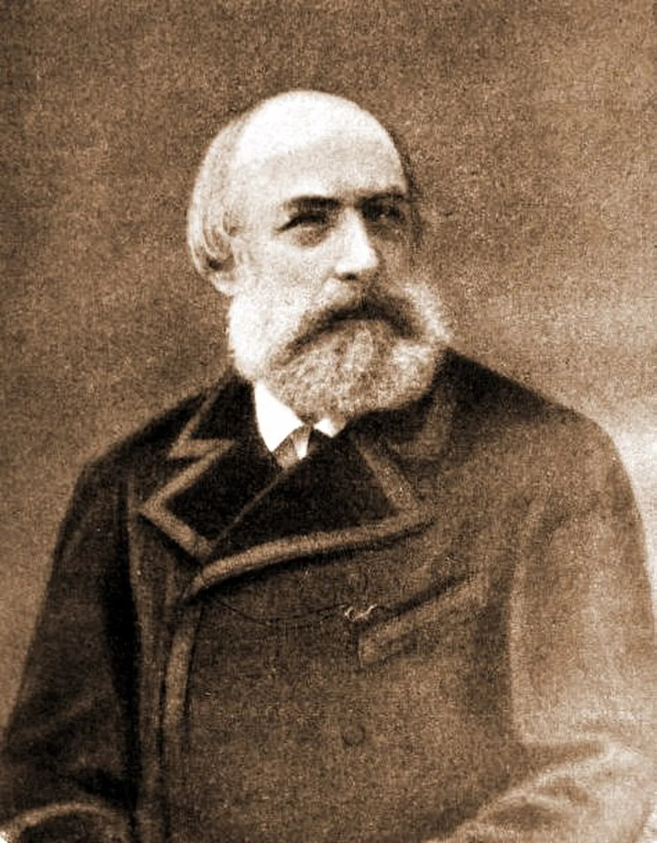 Porträt von Alexander Palm (1822–1885) – Gedenkseite