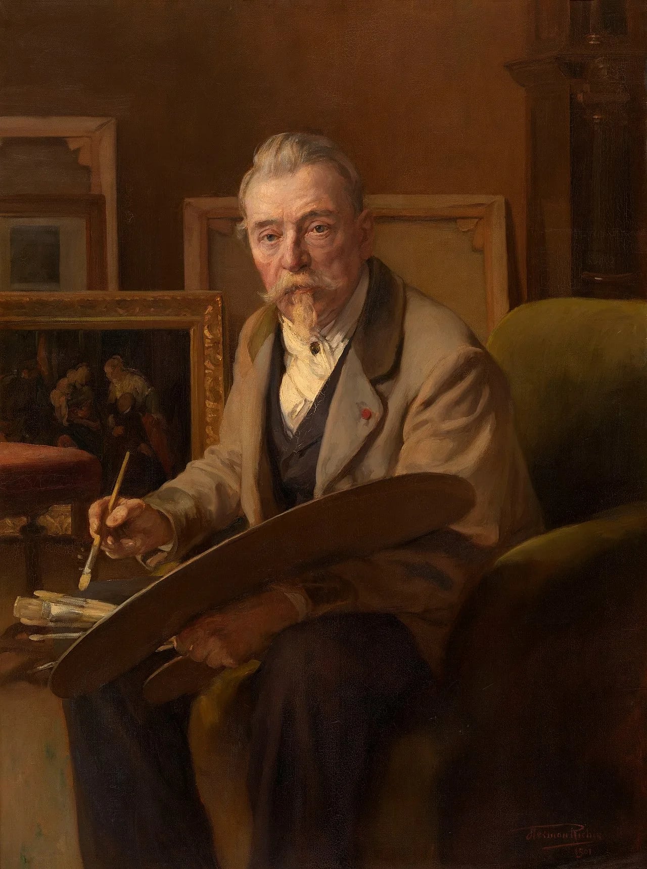 Portrait of Alexandre Nestor Nicolas Robert (1817–1890) – memorial page