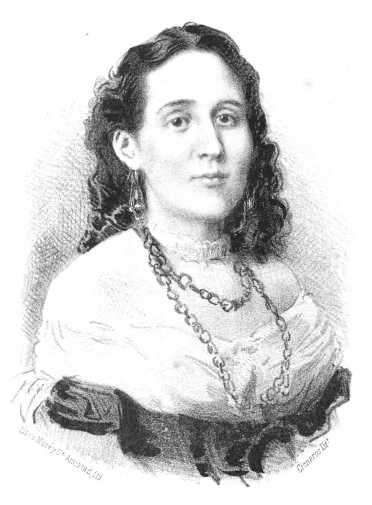 Portrait of Julia Pérez Montes de Oca (1839–1875) – memorial page