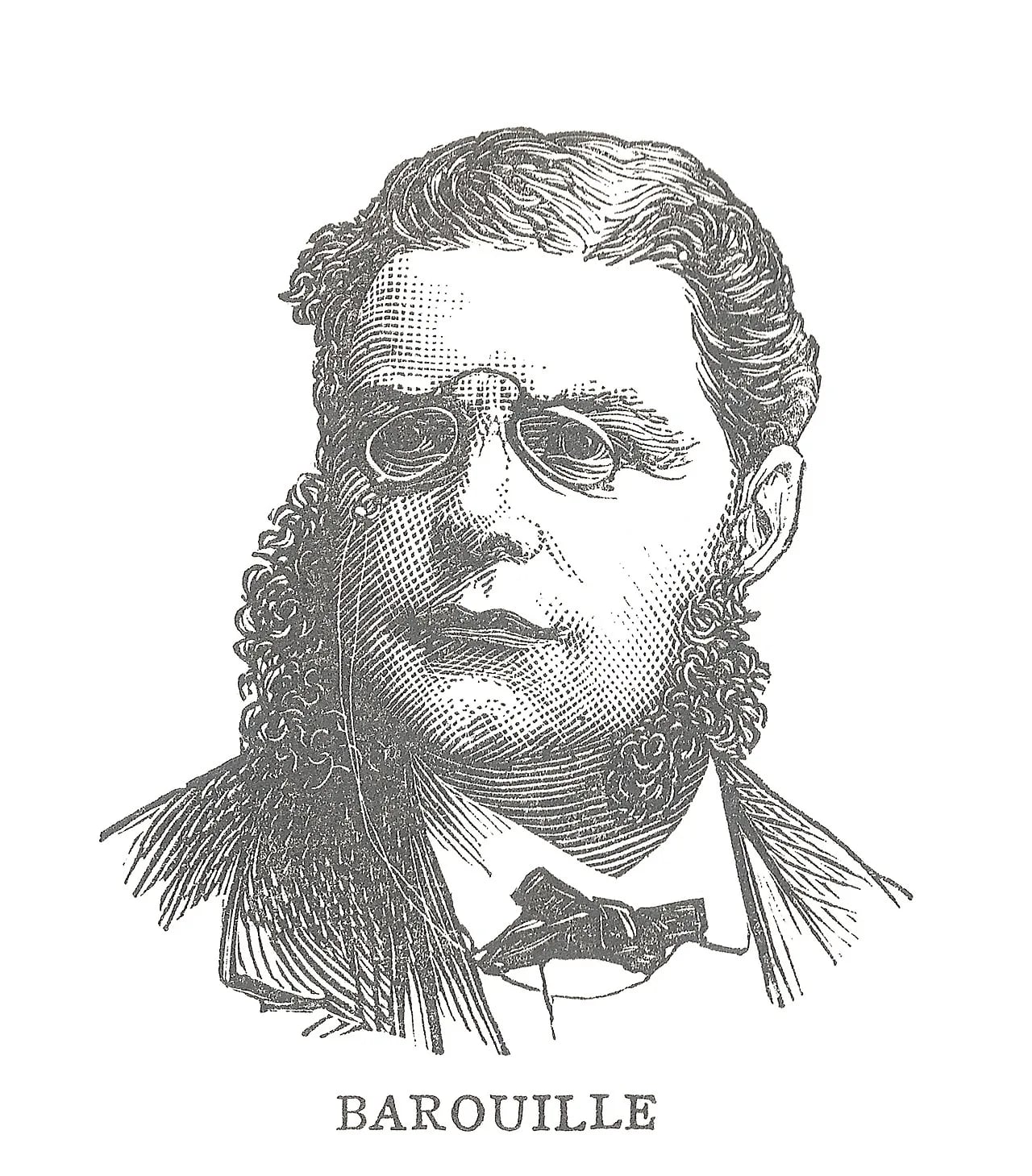 Porträt von Alfred Barouille (1840–1898) – Gedenkseite