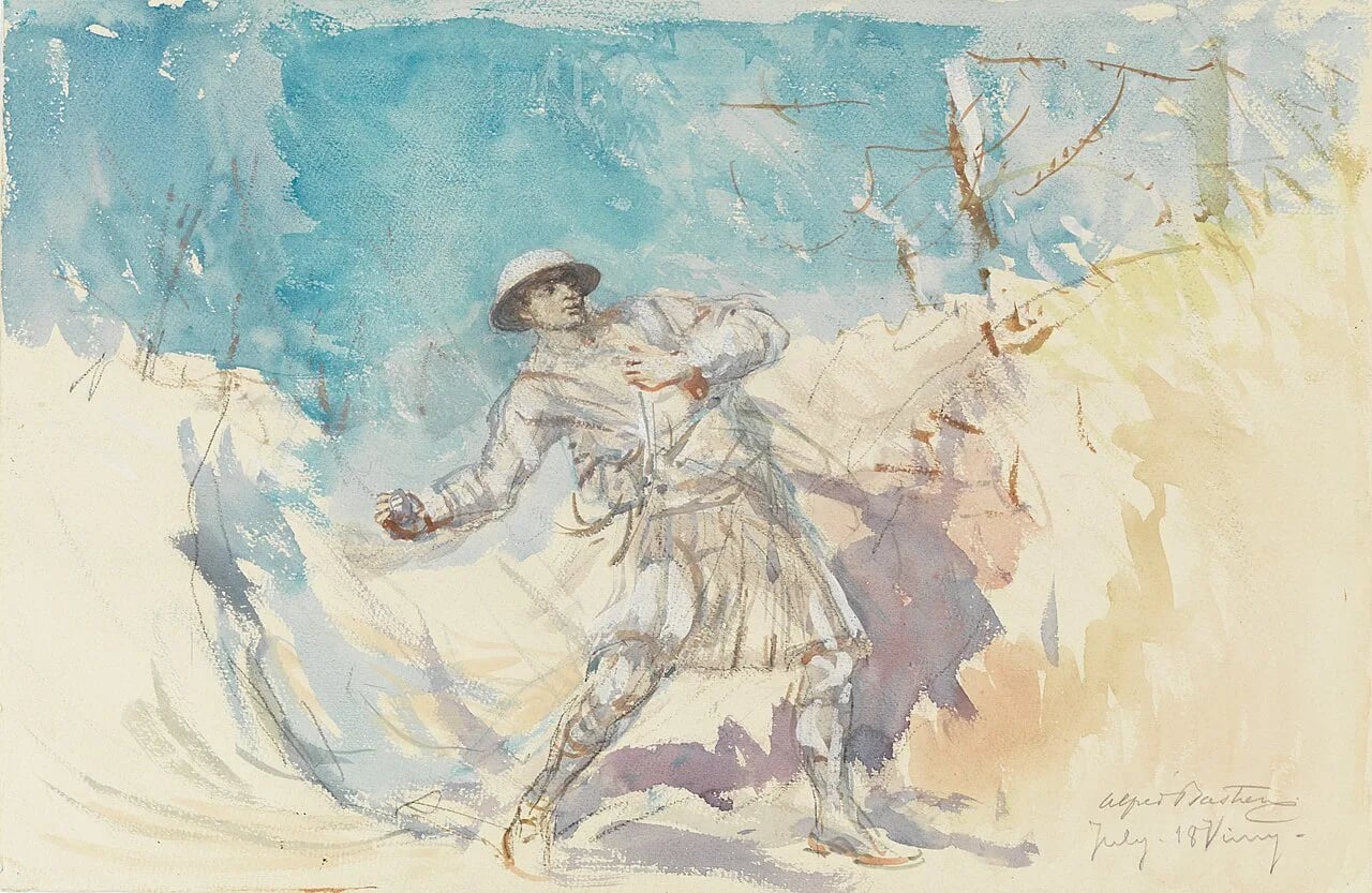 Porträt von Alfred Bastien (1873–1955) – Gedenkseite