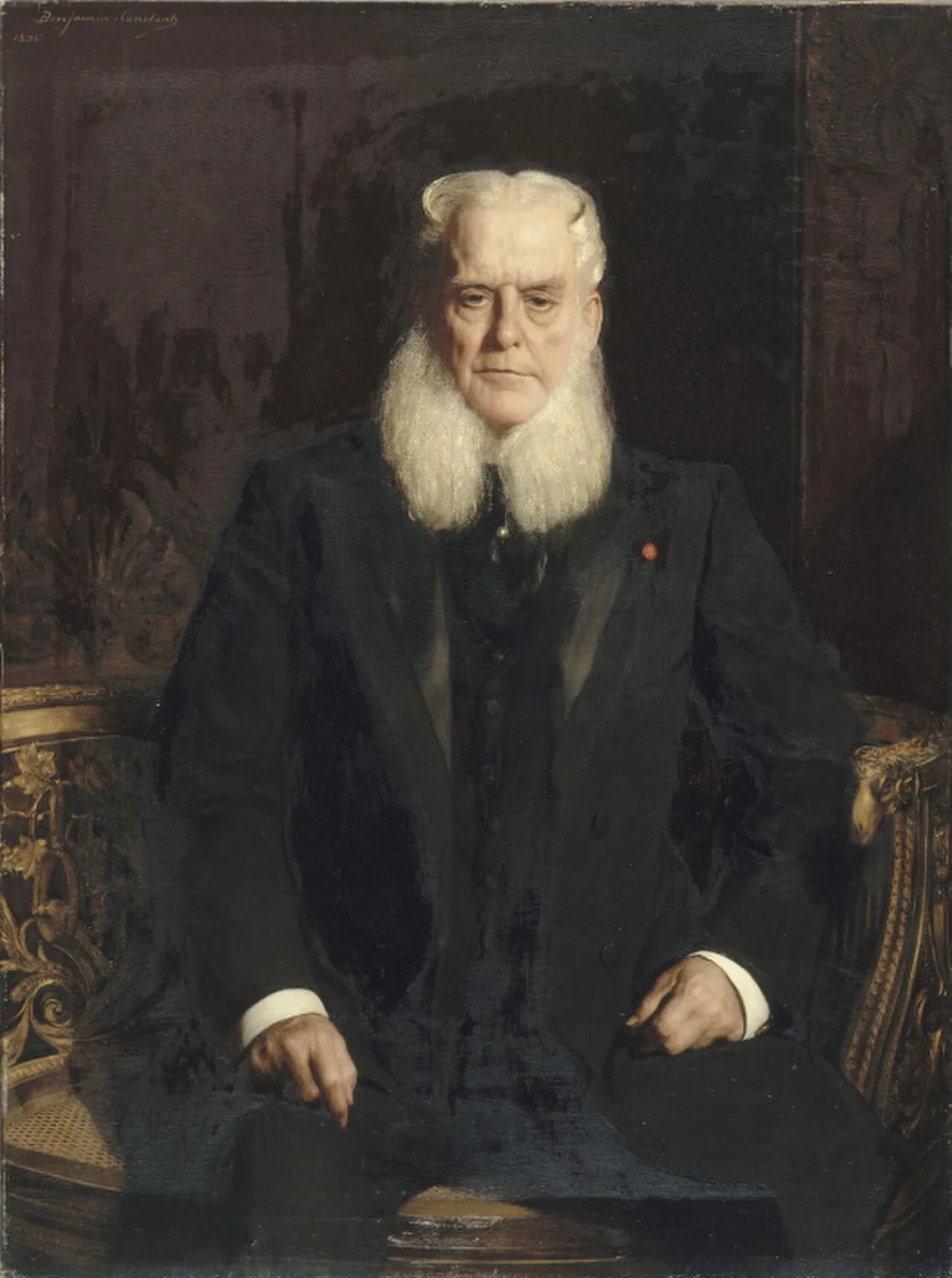 Porträt von Alfred Chauchard (1821–1909) – Gedenkseite
