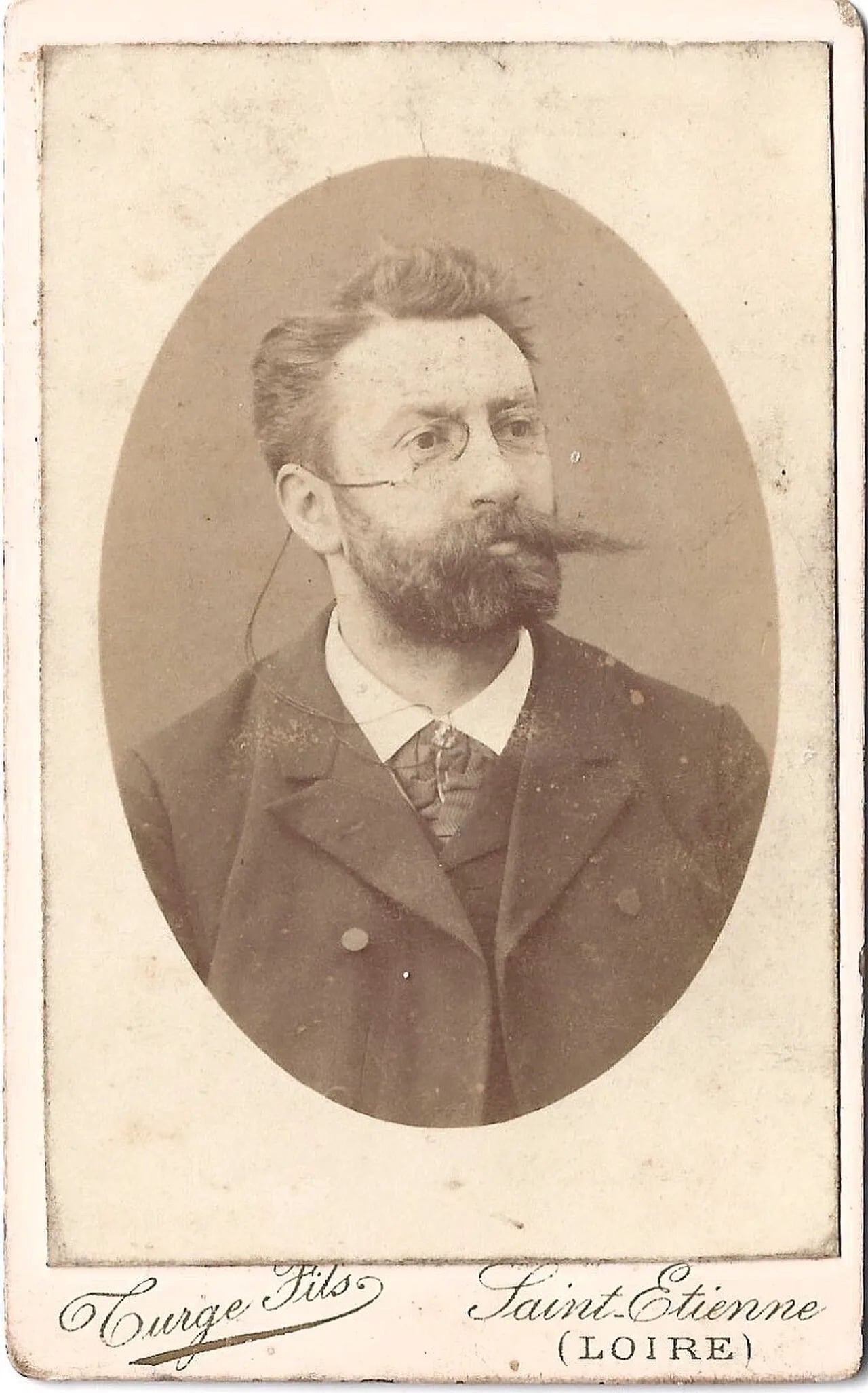 Porträt von Alfred Colombet (1852–1915) – Gedenkseite
