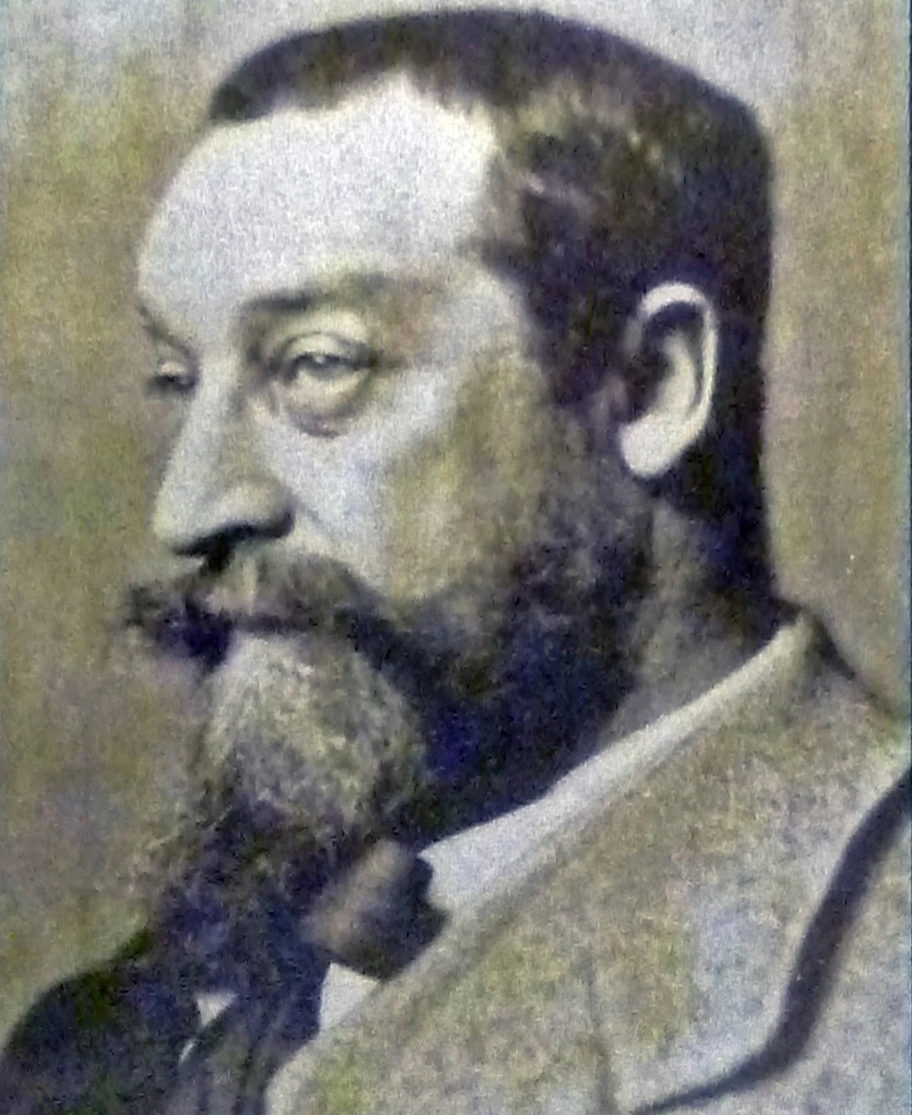 Porträt von Alfred Verwee (1838–1895) – Gedenkseite