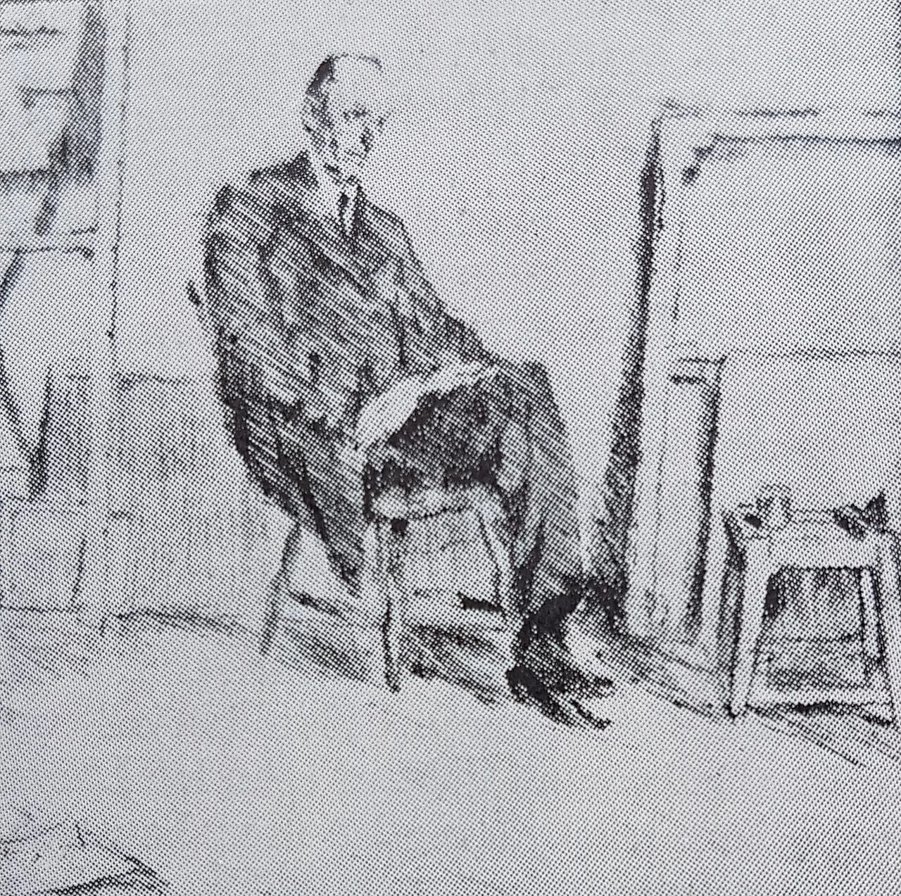 Porträt von Alfred Hedlund (1884–1930) – Gedenkseite