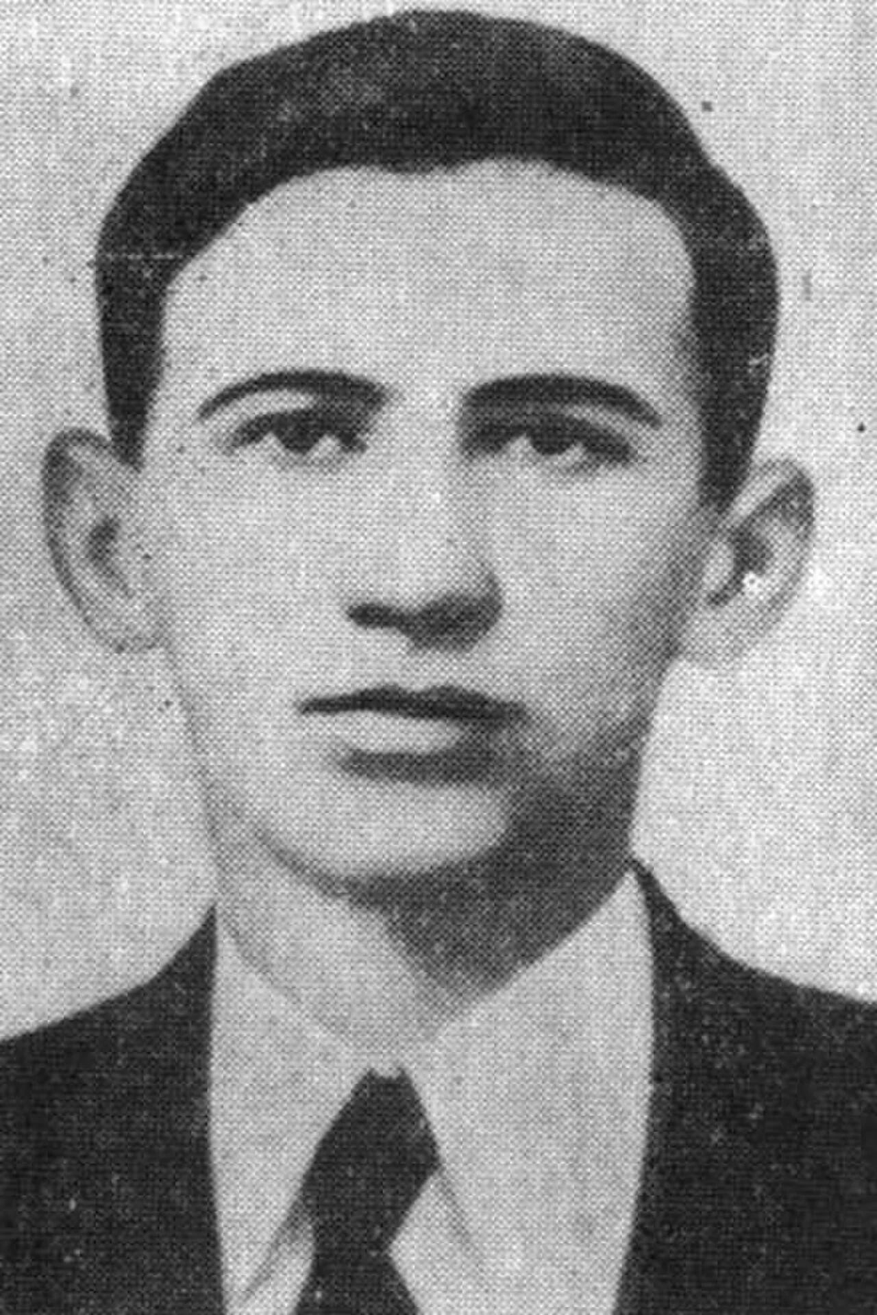 Porträt von Yuriy Vitsenovskiy (1924–1943) – Gedenkseite