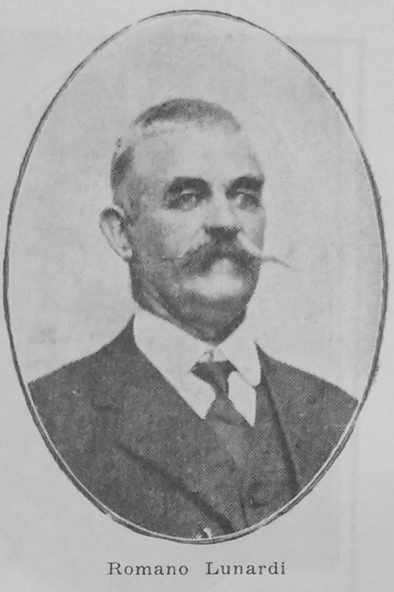 Porträt von Romano Lunardi (1851–1922) – Gedenkseite