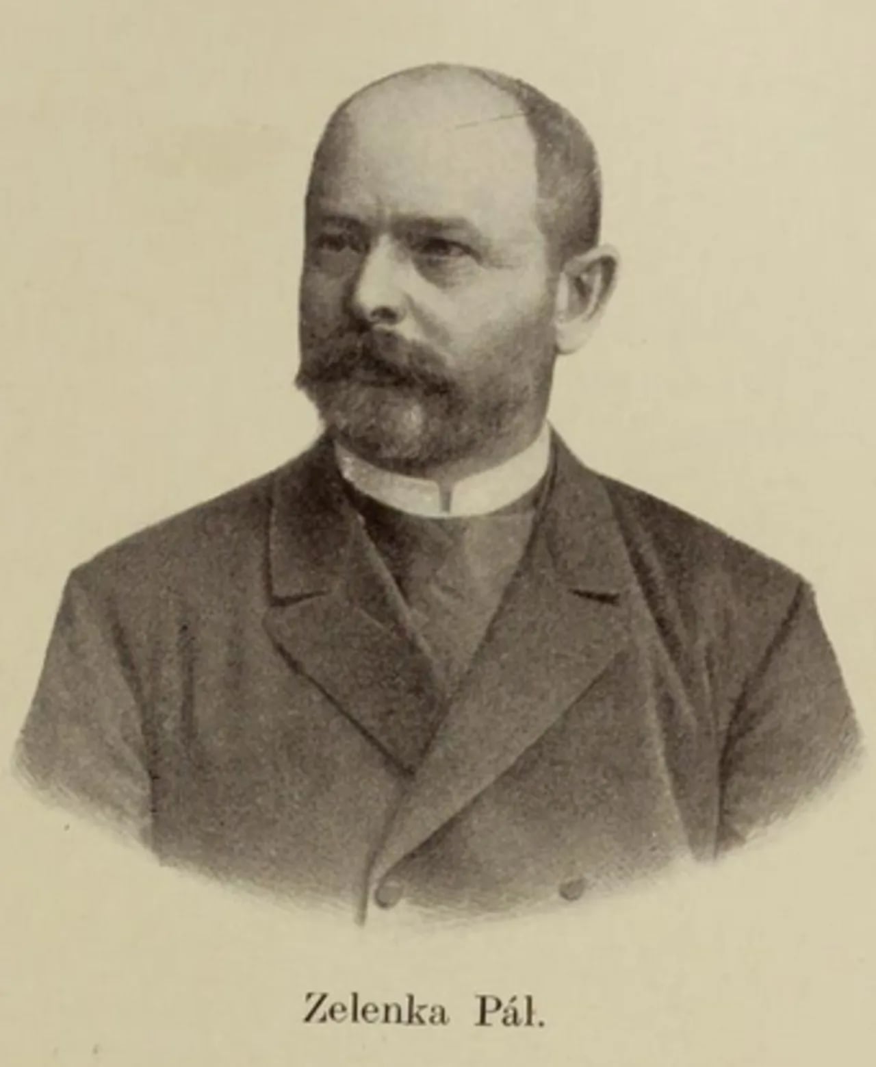 Portrait of Pál Zelenka (1839–1910) – memorial page
