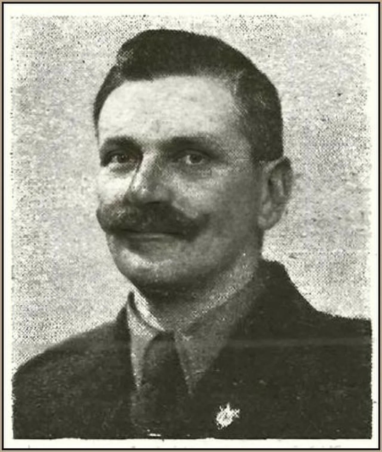 Porträt von Ferenc Abonyi (1889–1946) – Gedenkseite