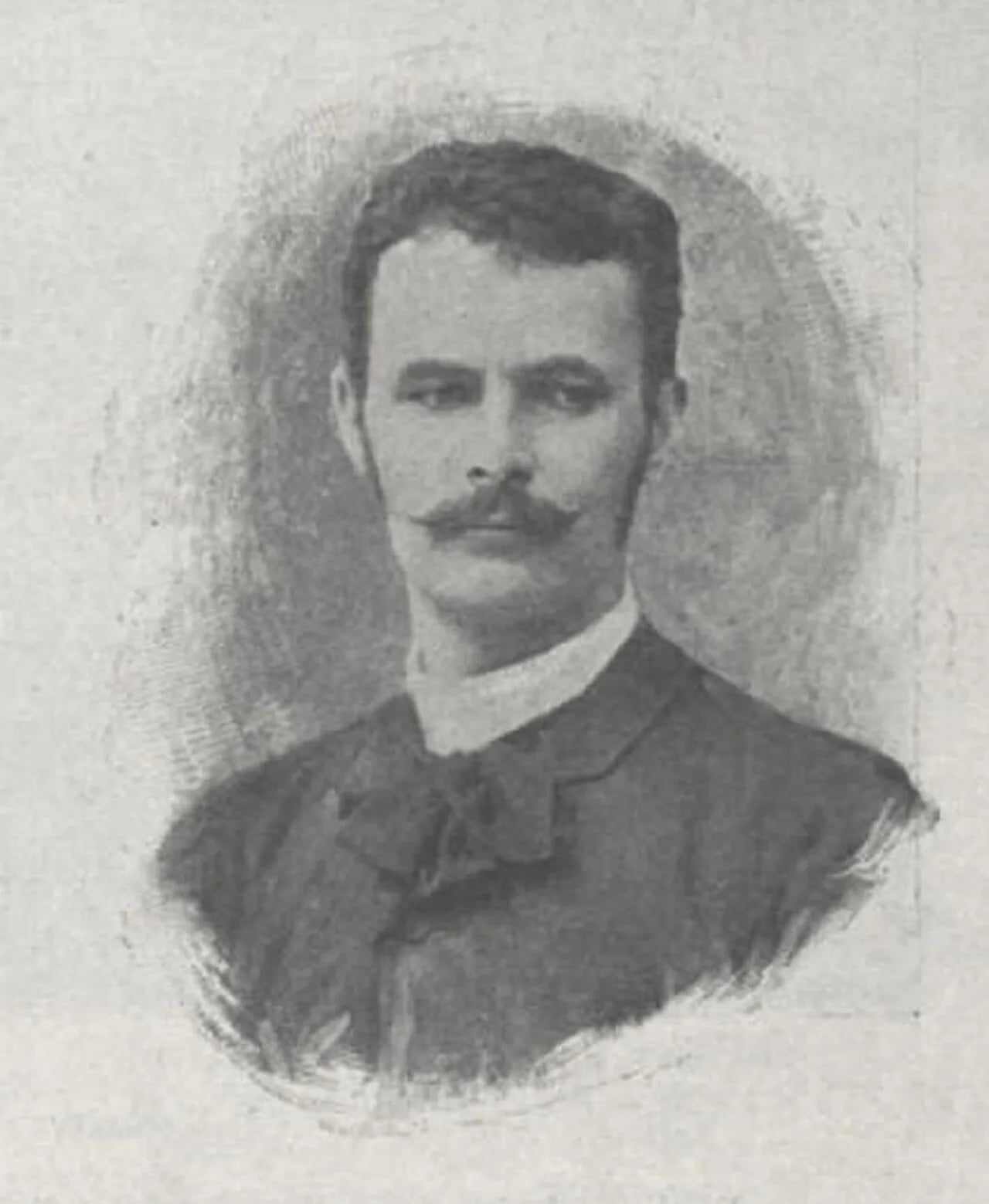 Porträt von Laszlo Pataky von Sospatak (1857–1912) – Gedenkseite