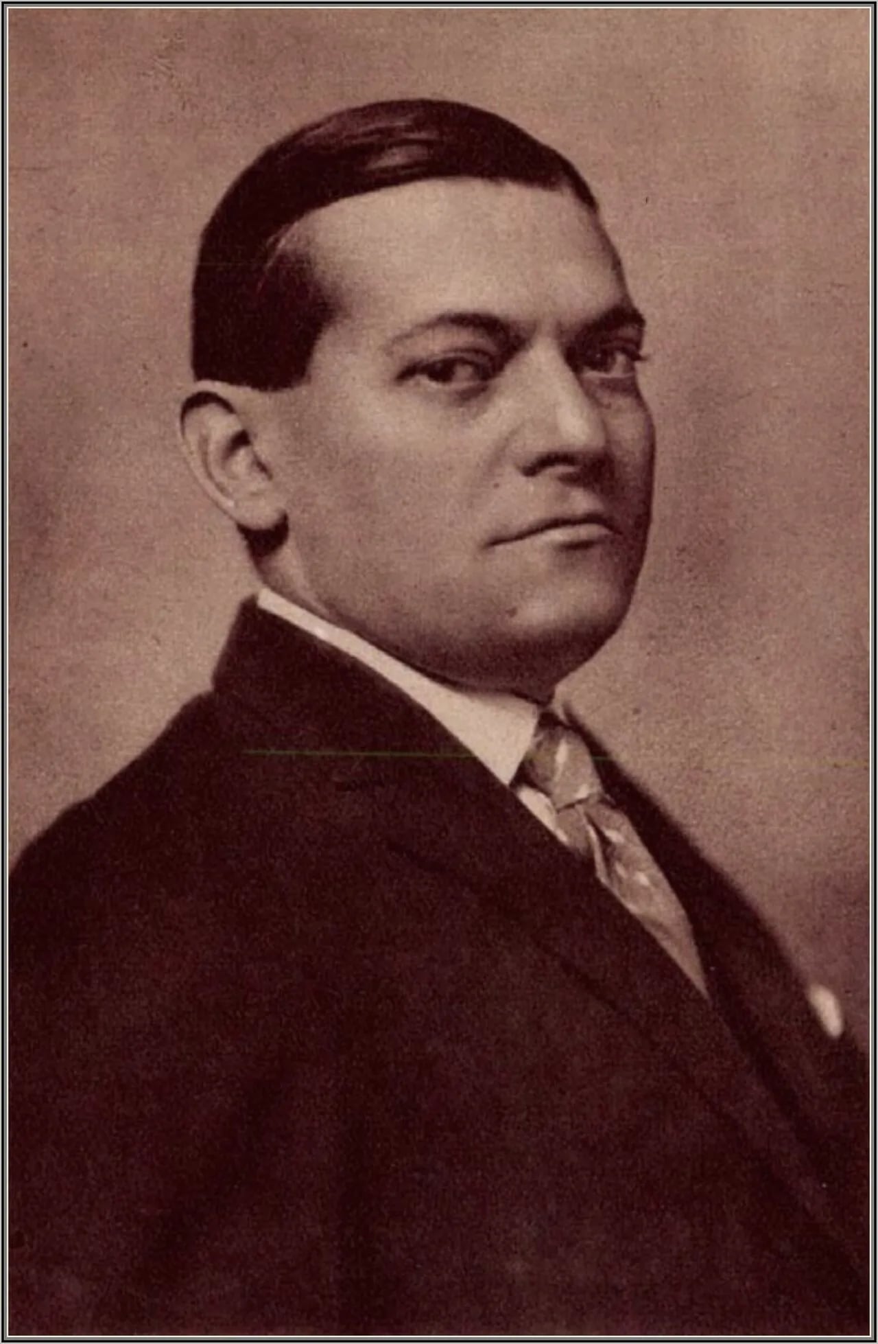 Porträt von Arnold Sebestyén (1883–1930) – Gedenkseite