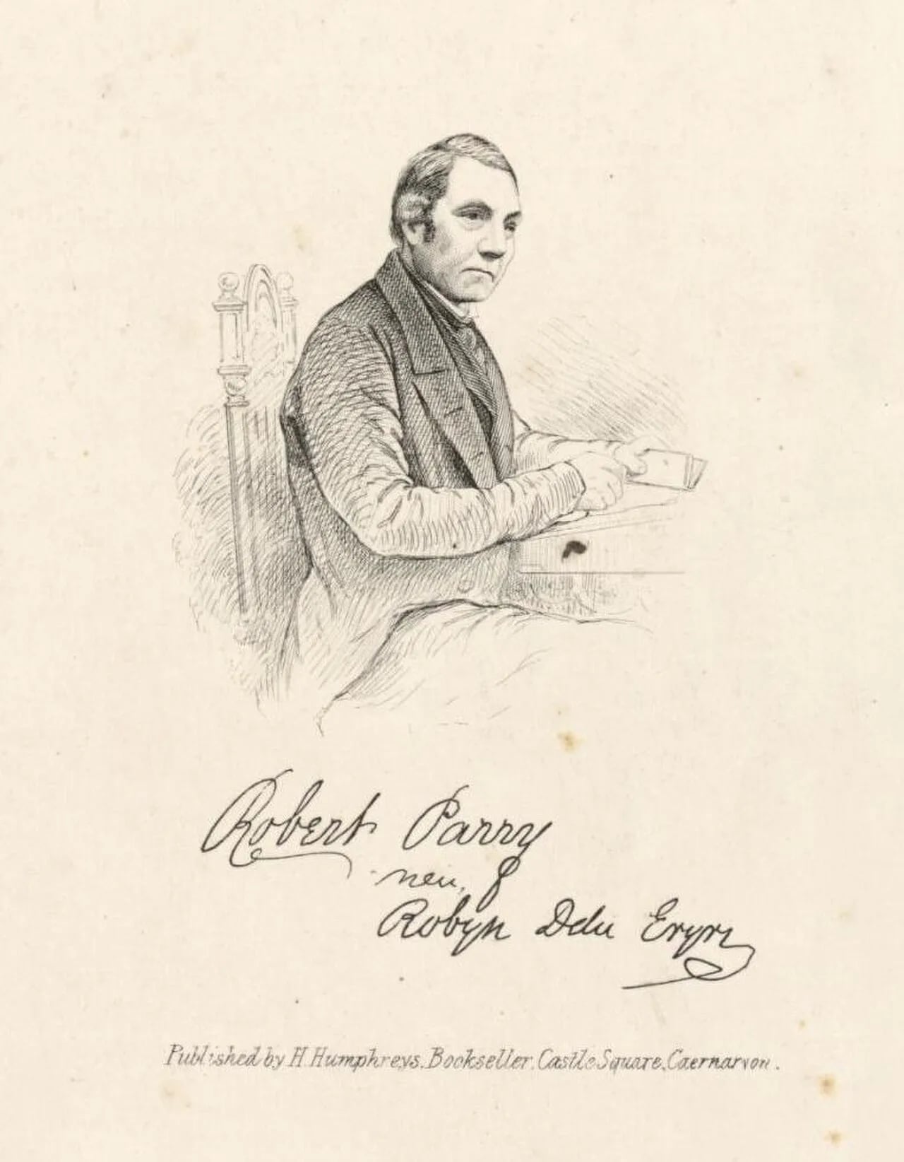 Portrait of Robert Parry (1804–1892) – memorial page