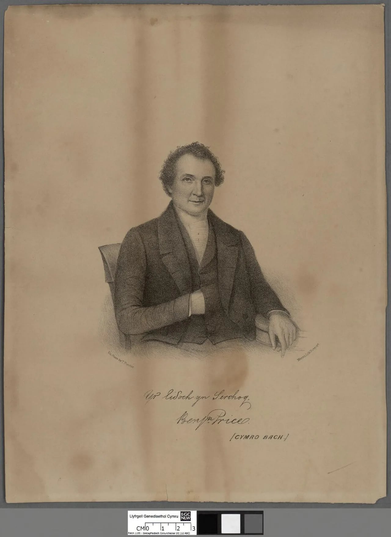 Porträt von Benjamin Price (1792–1854) – Gedenkseite