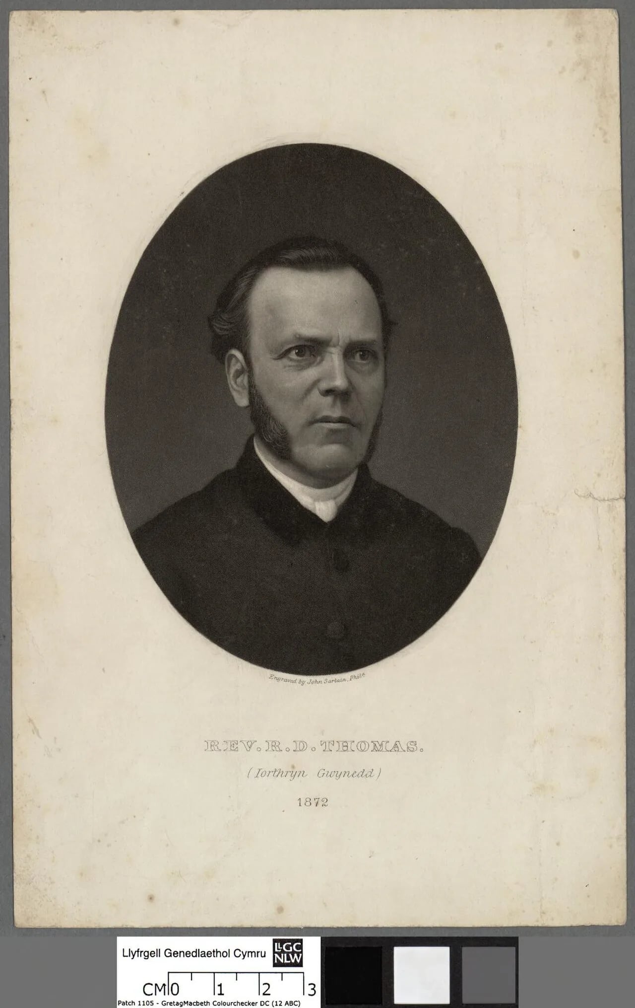 Porträt von Robert David Thomas (1817–1888) – Gedenkseite