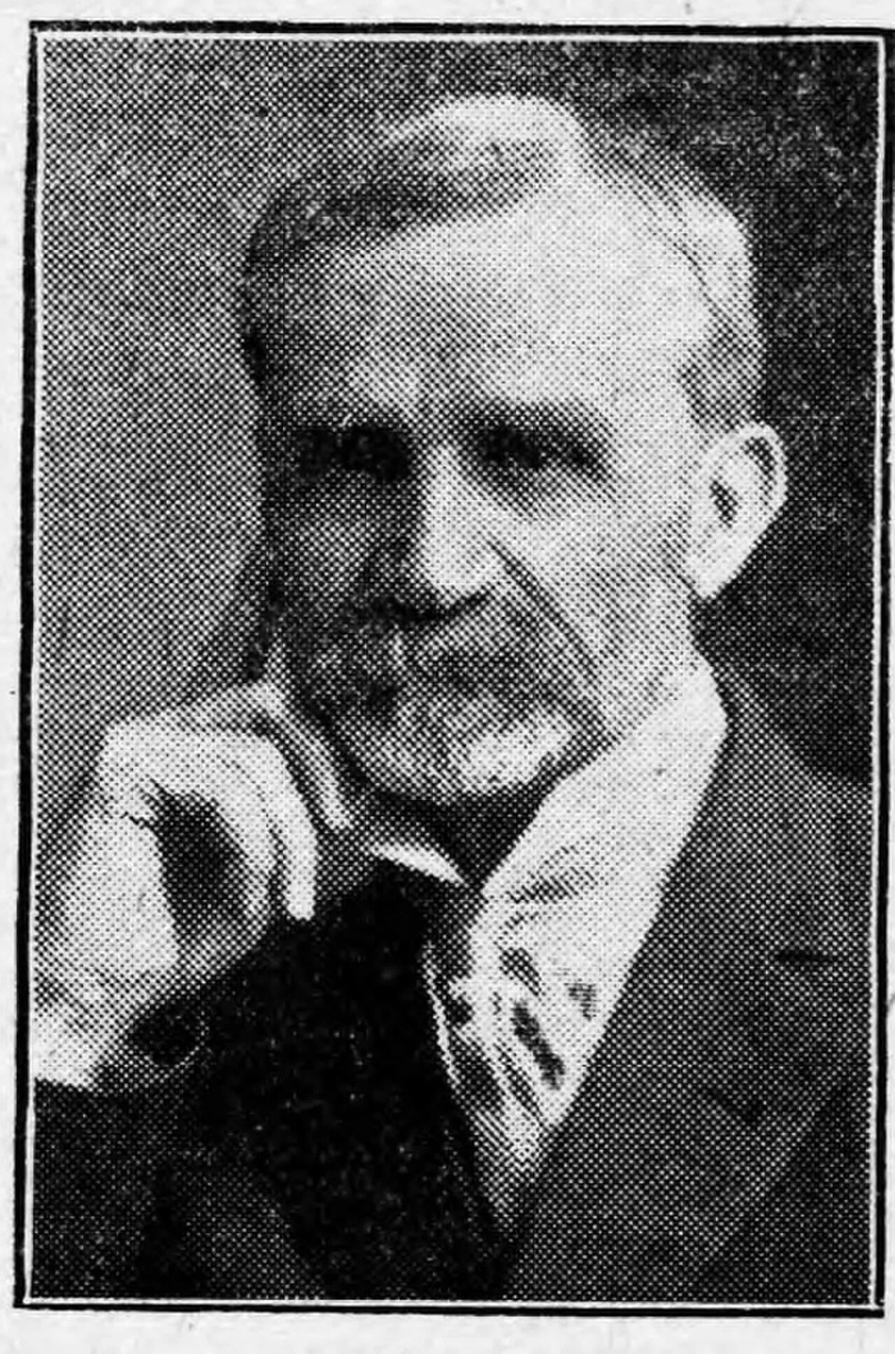 Portrait of Dafydd Rhys Williams (1851–1931) – memorial page