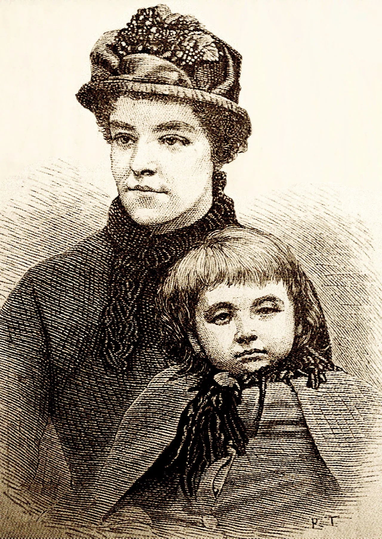 Porträt von Alice Ayres (1859–1885) – Gedenkseite