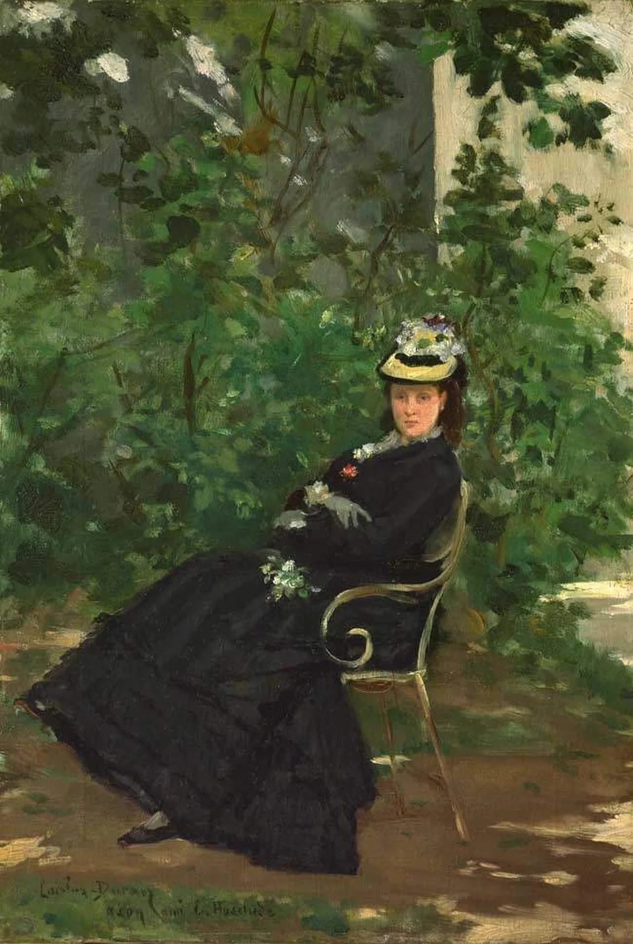 Portrait of Alice Hoschedé (1844–1911) – memorial page