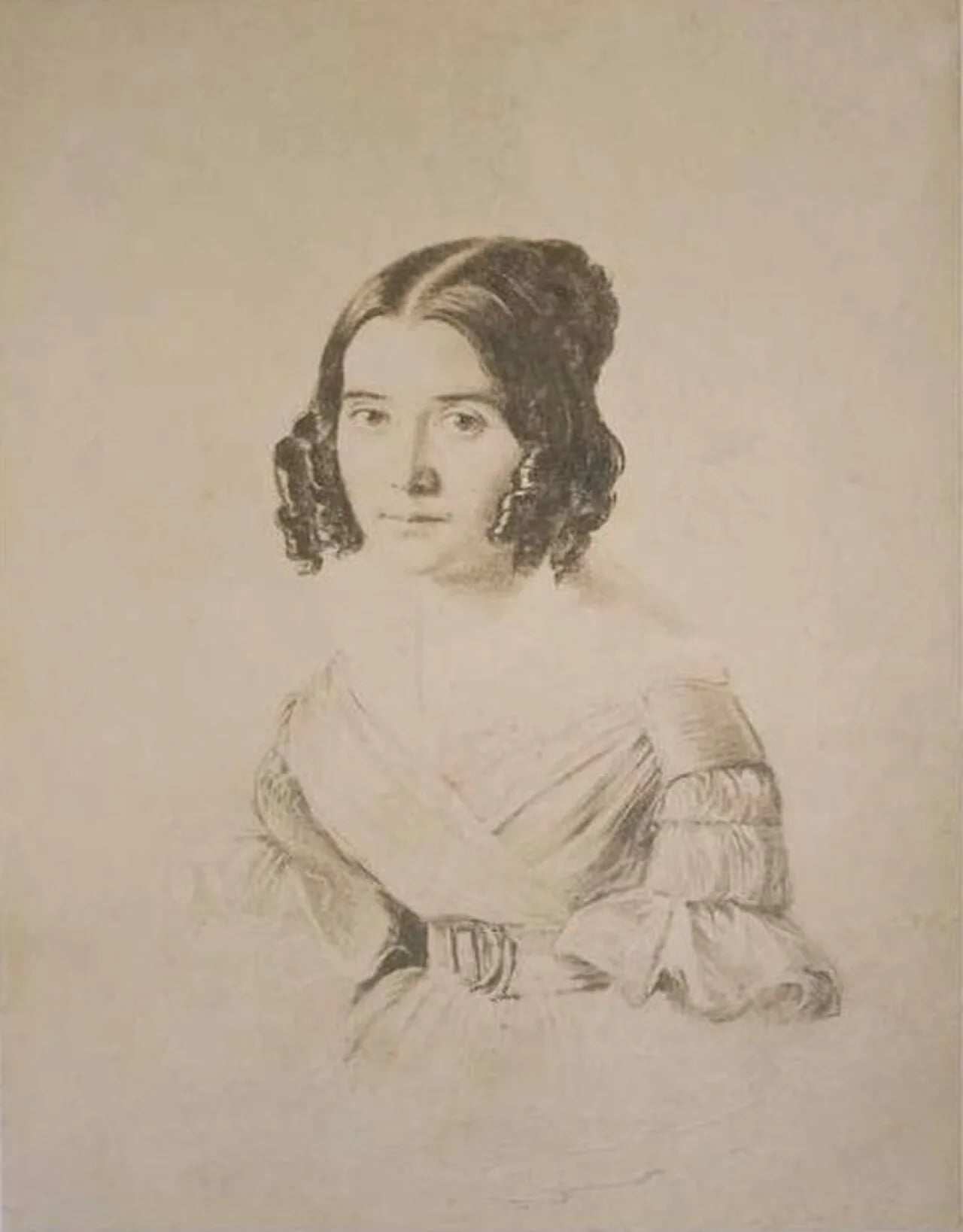 Porträt von Aline Alaux (1813–1856) – Gedenkseite