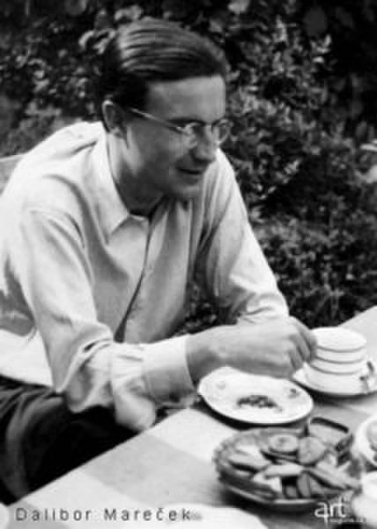 Porträt von Dalibor Mareček (1915–1945) – Gedenkseite