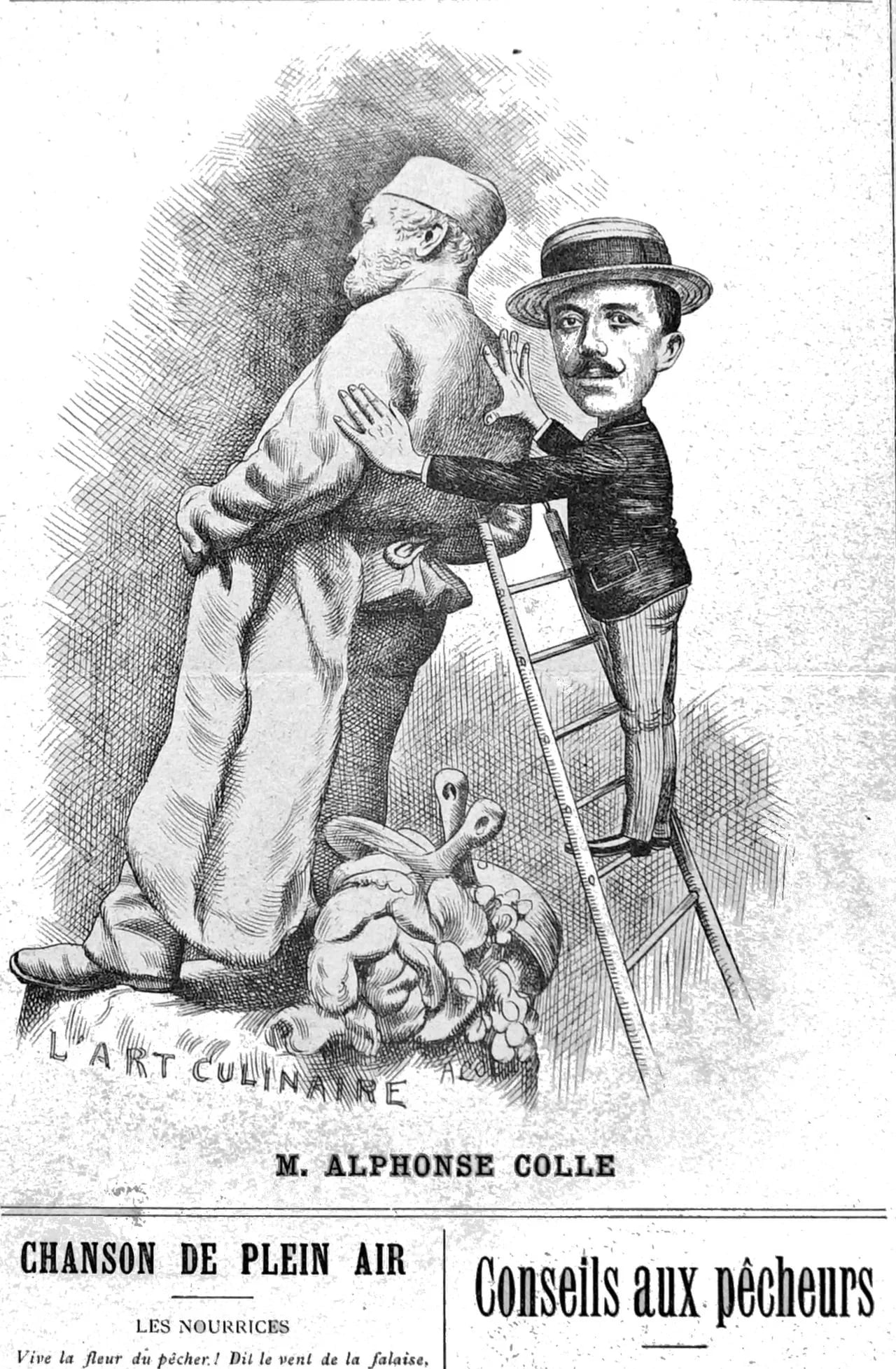Portrait of Alphonse Colle (1857–1935) – memorial page