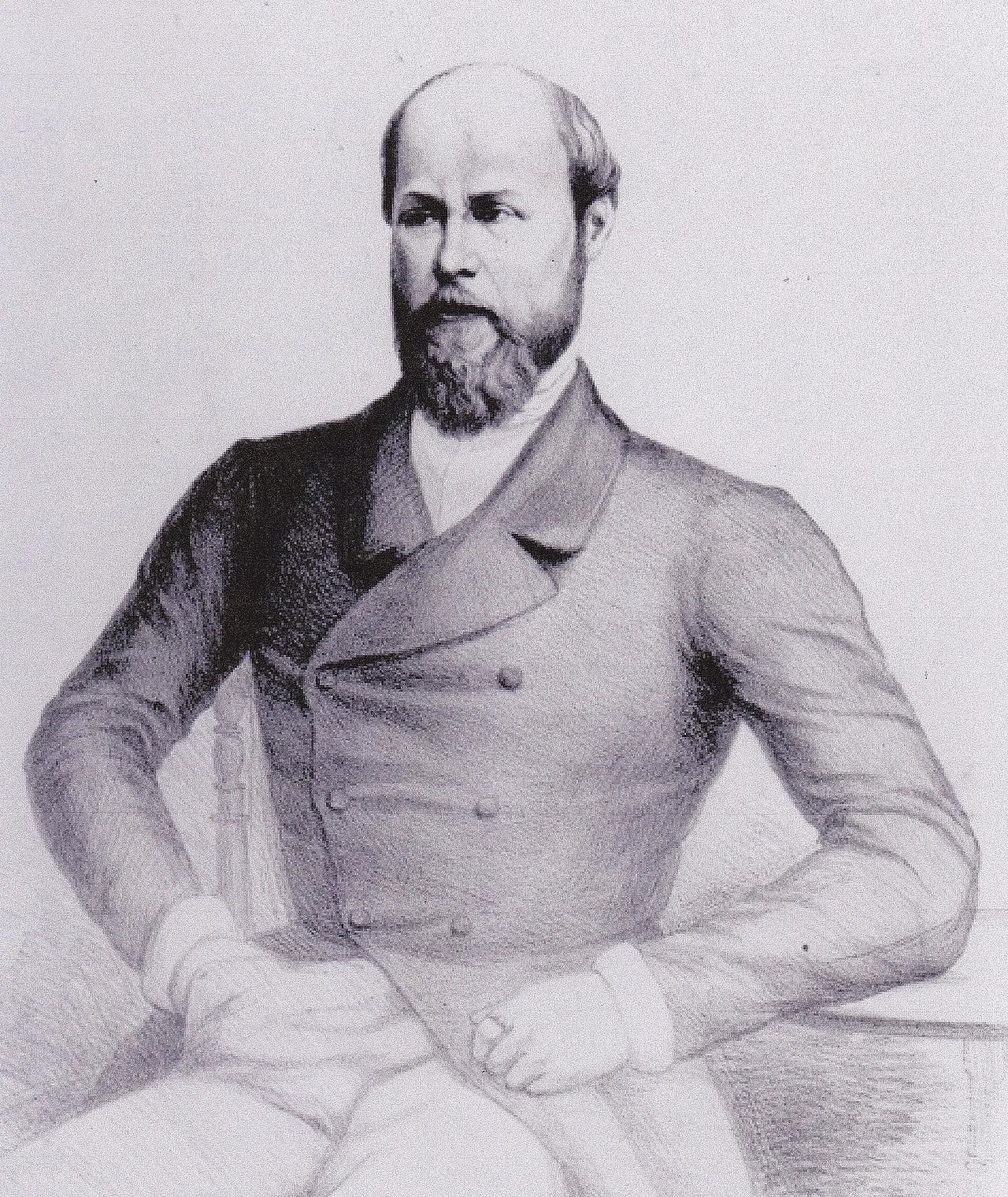 Portrait of Alphonse Gent (1813–1894) – memorial page