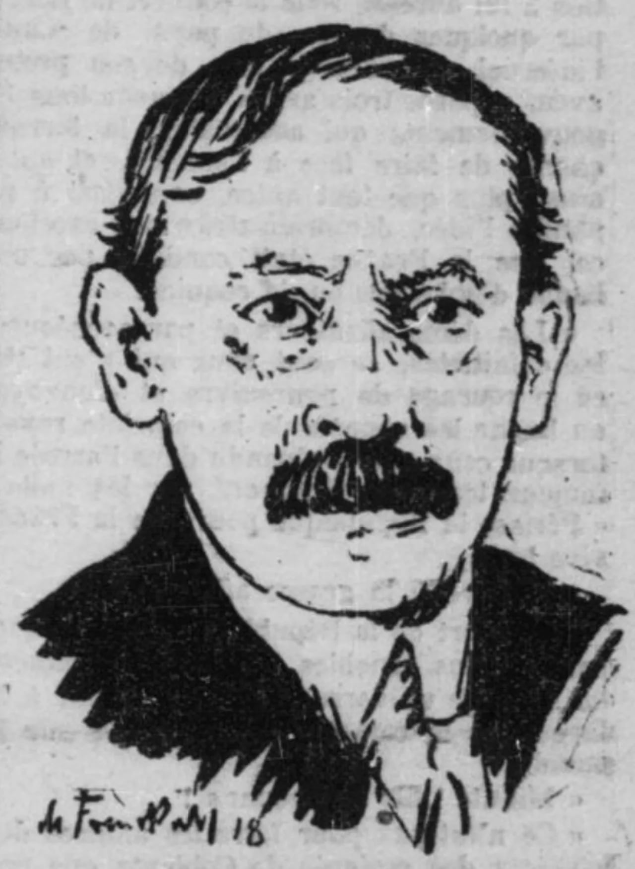 Porträt von Alphonse Merrheim (1871–1925) – Gedenkseite