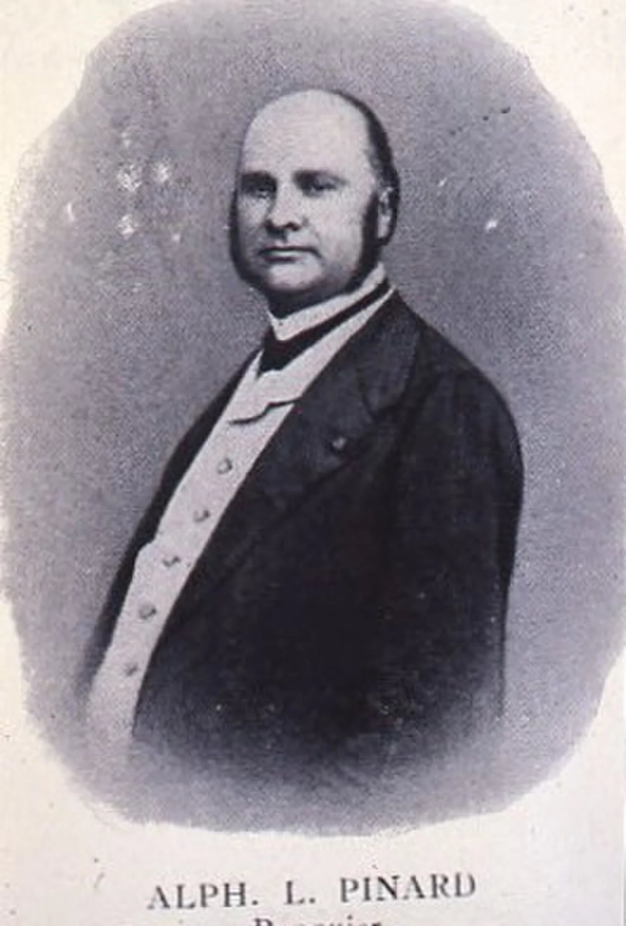Portrait of Alphonse Pinard (1815–1871) – memorial page