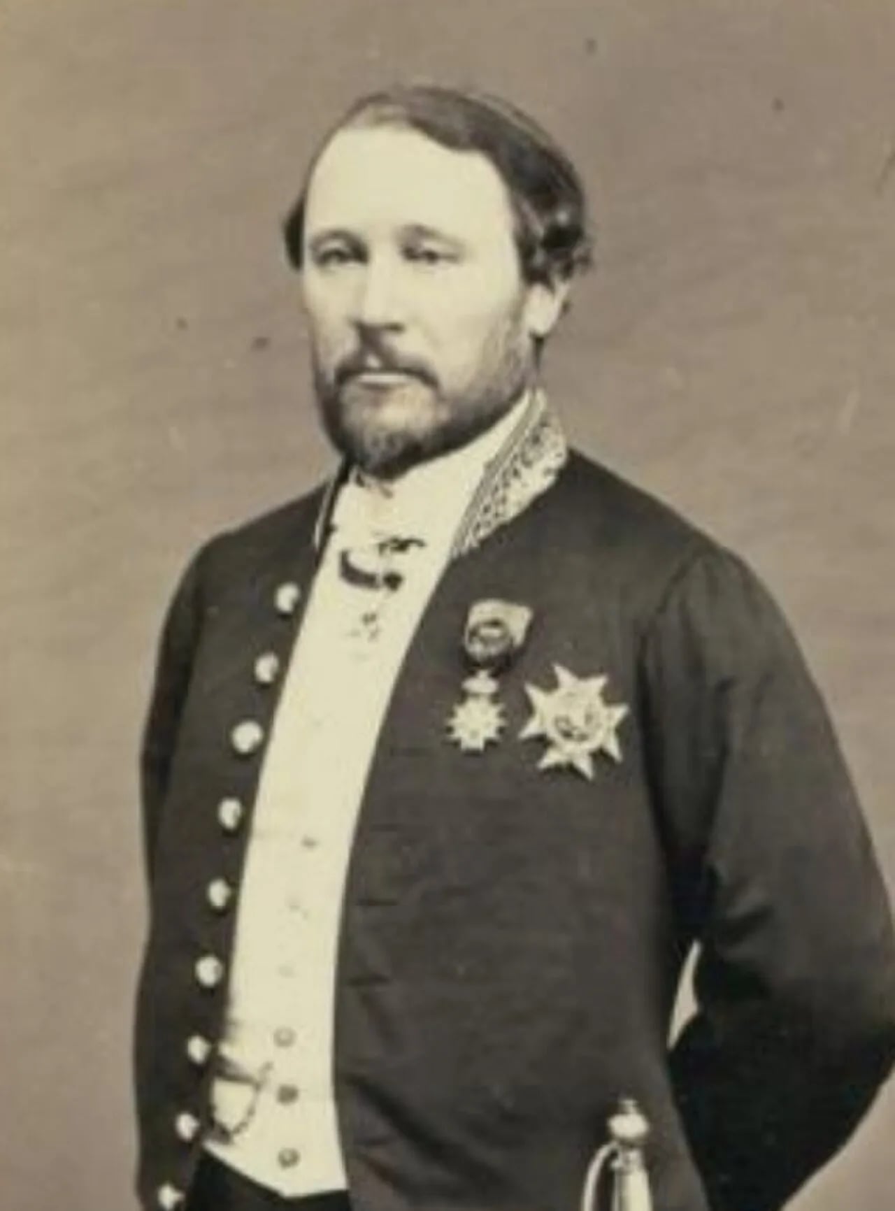 Porträt von Alphonse de Cardevac d'Havrincourt (1806–1892) – Gedenkseite