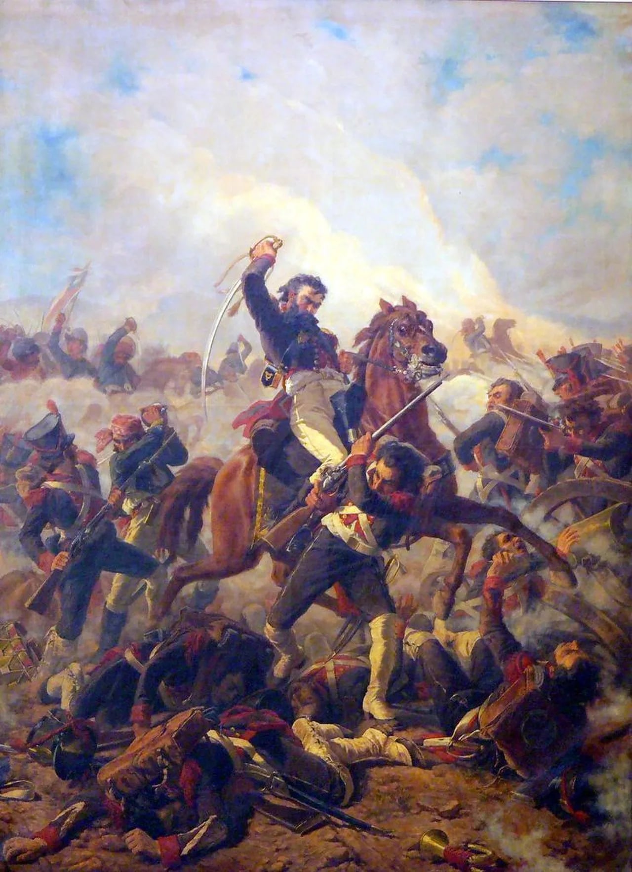Porträt von Santiago Bueras (1786–1818) – Gedenkseite