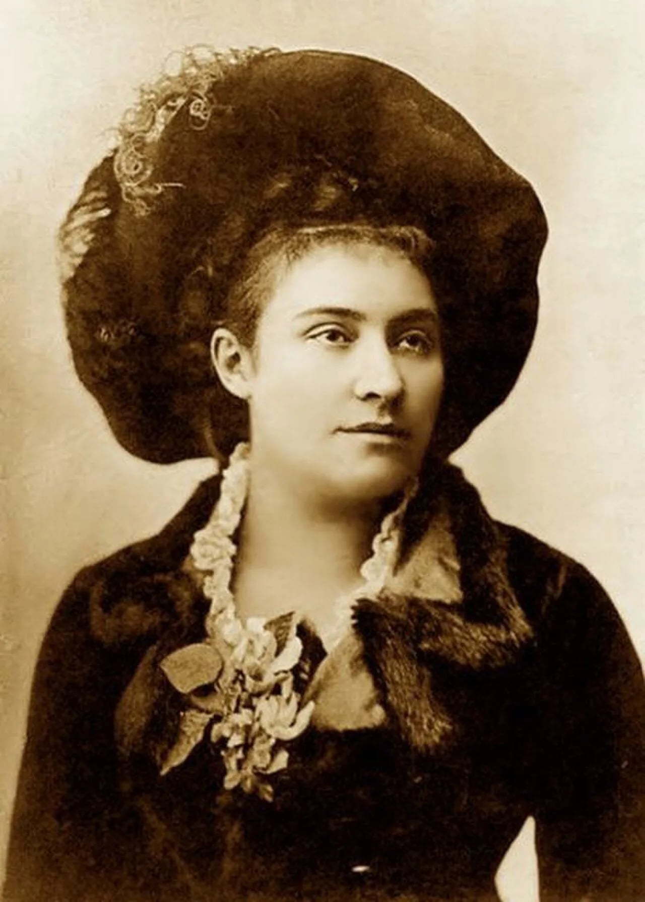 Porträt von Amalie Materna (1844–1918) – Gedenkseite
