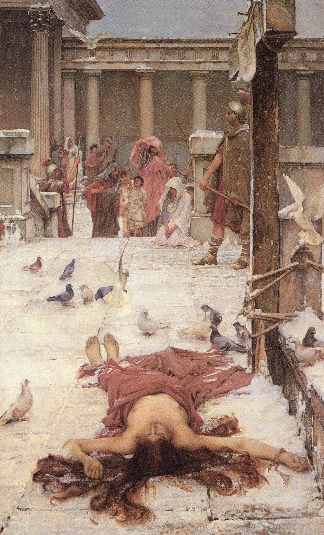Porträt von Eulalia von Mérida (290–304) – Gedenkseite