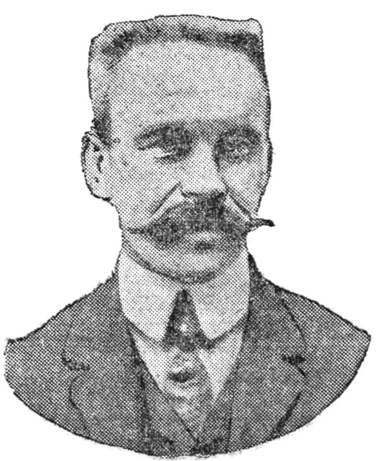 Porträt von Amédée Dherbecourt (1865–1937) – Gedenkseite