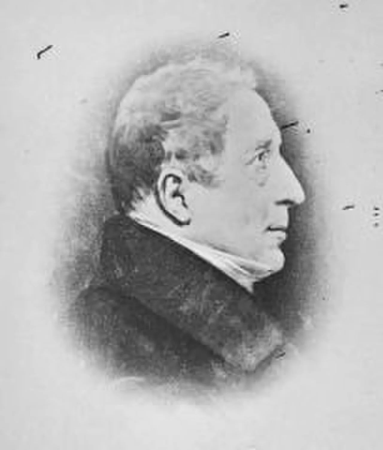 Porträt von Amédée Girod de l'Ain (1781–1847) – Gedenkseite