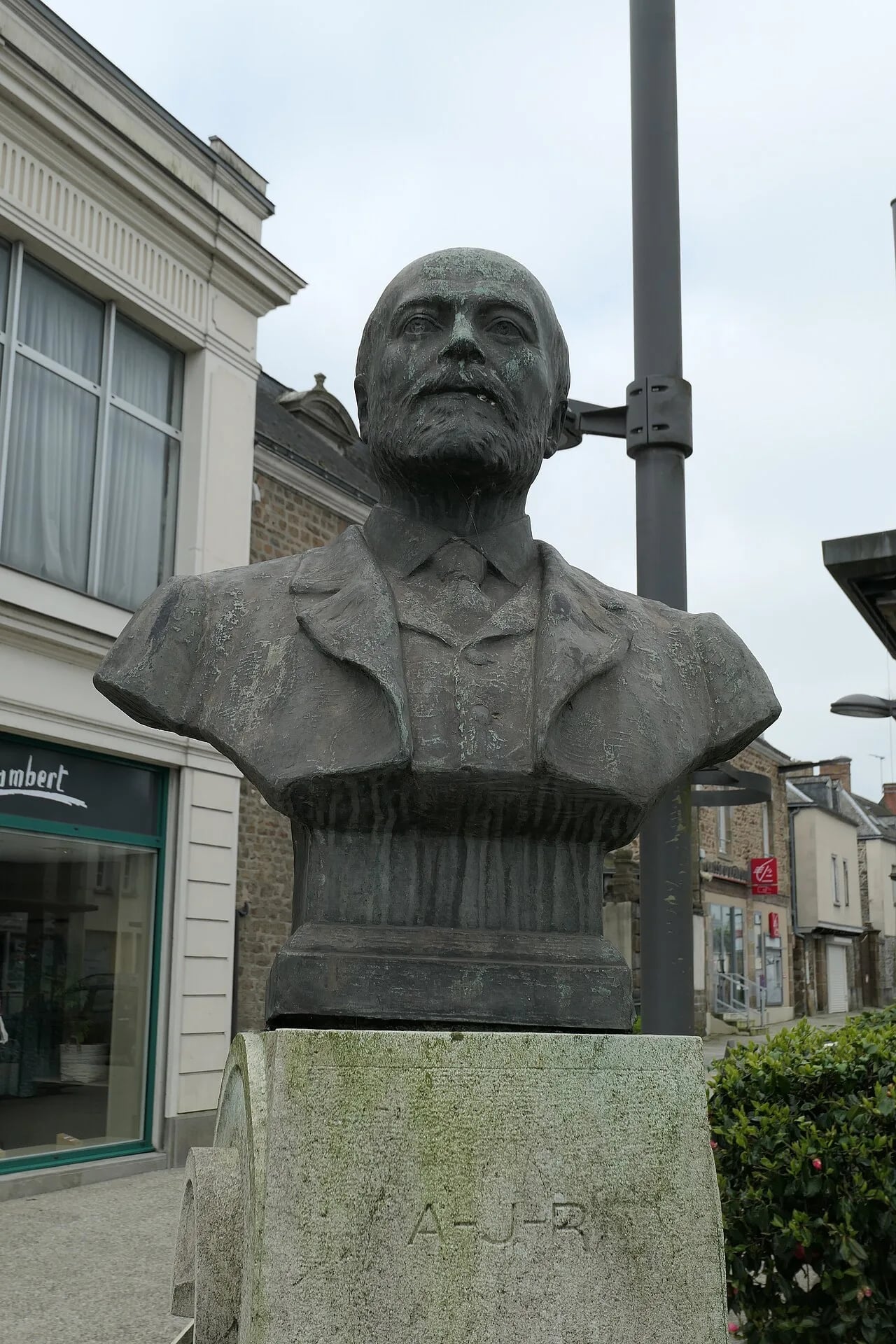 Porträt von Amédée Renault-Morlière (1839–1907) – Gedenkseite