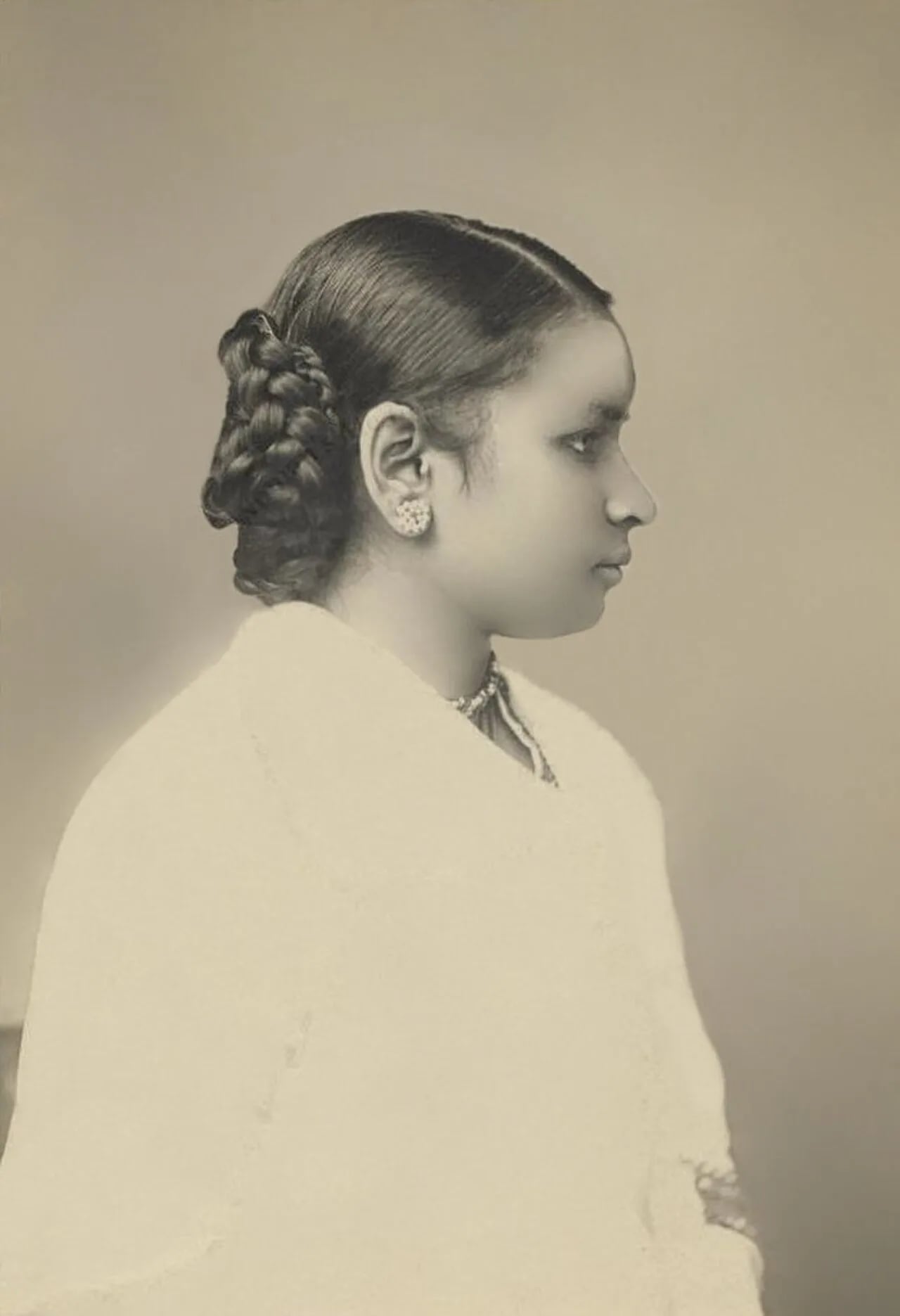Porträt von Anandi Gopal Joshi (1865–1887) – Gedenkseite