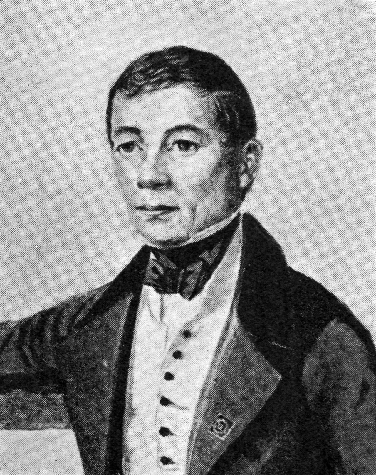 Porträt von Anders Fredrik Granstedt (1800–1849) – Gedenkseite