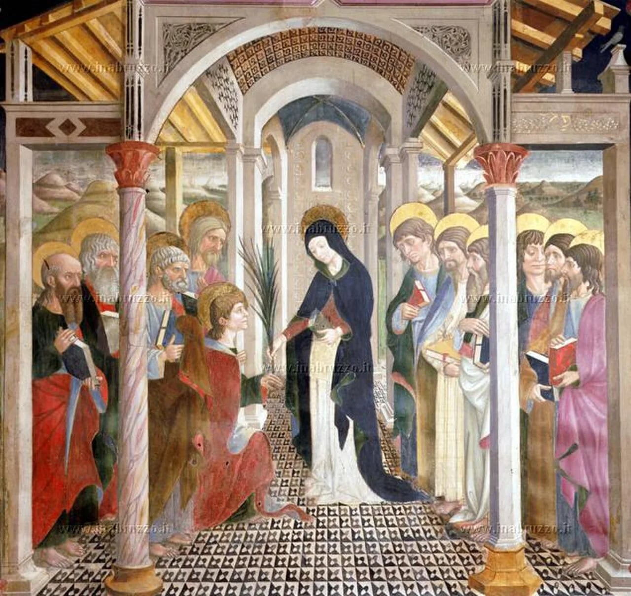 Porträt von Andrea de Litio (1420–1495) – Gedenkseite