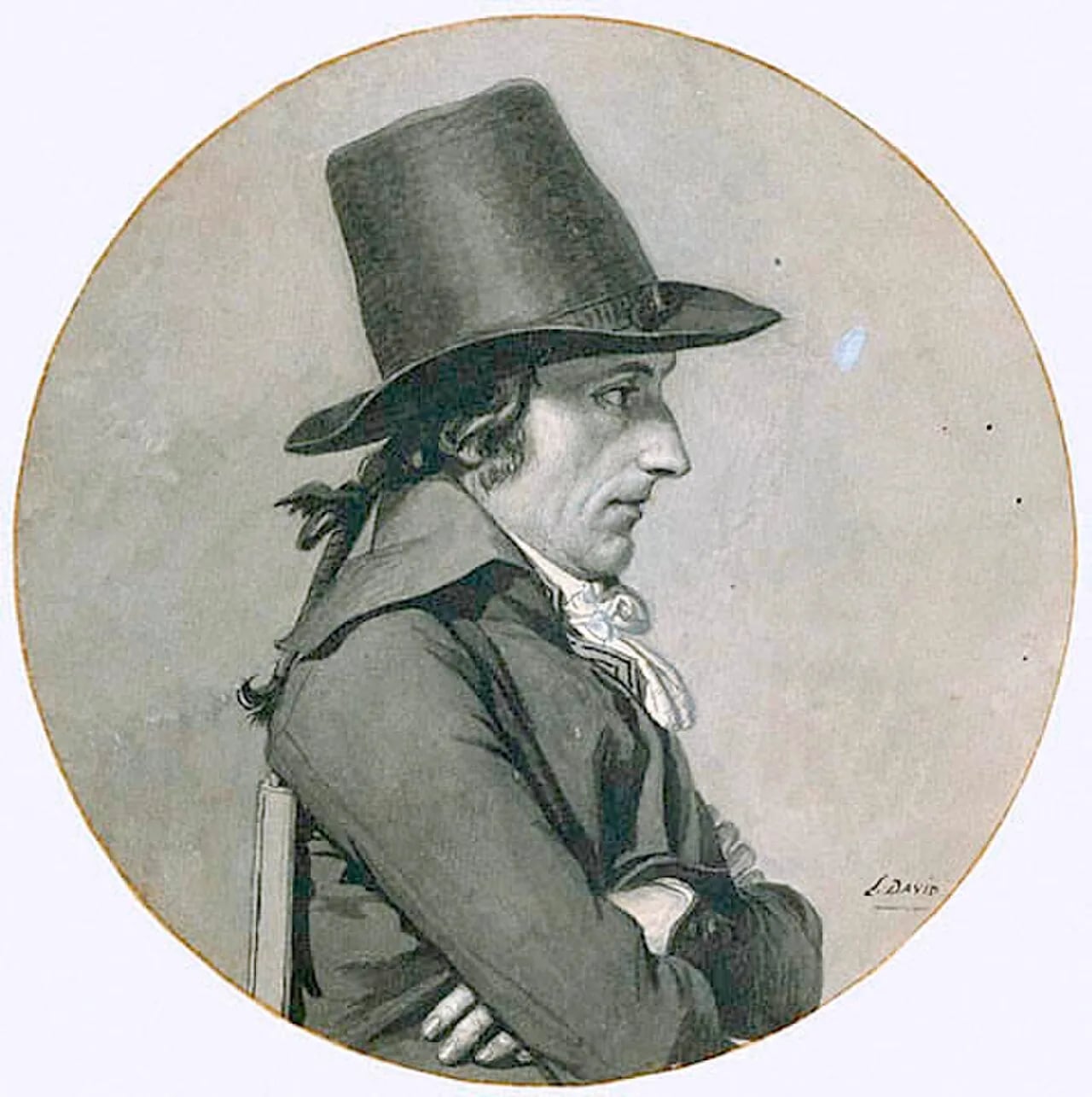 Porträt von André Antoine Bernard (1751–1818) – Gedenkseite