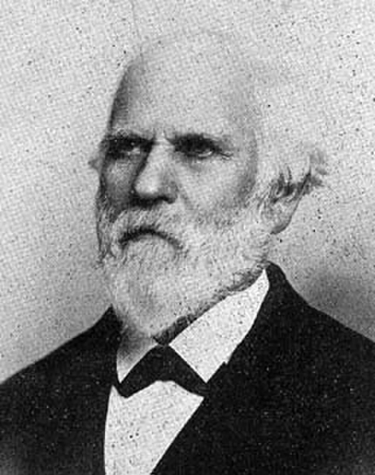 Portrait of Joel E. Hendricks (1818–1893) – memorial page