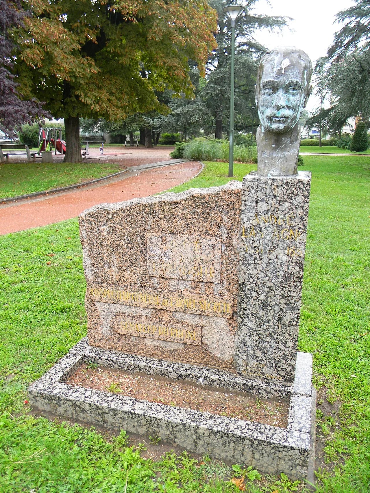 Porträt von André Lassagne (1911–1953) – Gedenkseite