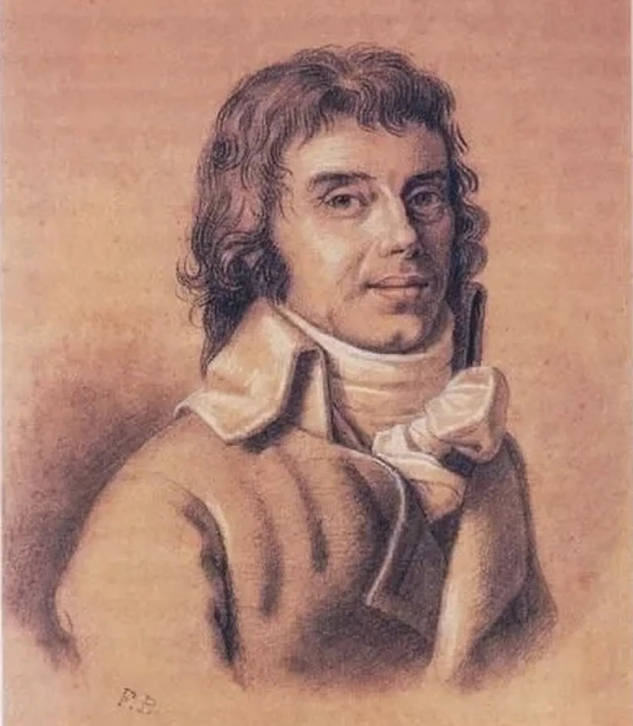 Porträt von André Mercier du Rocher (1753–1816) – Gedenkseite