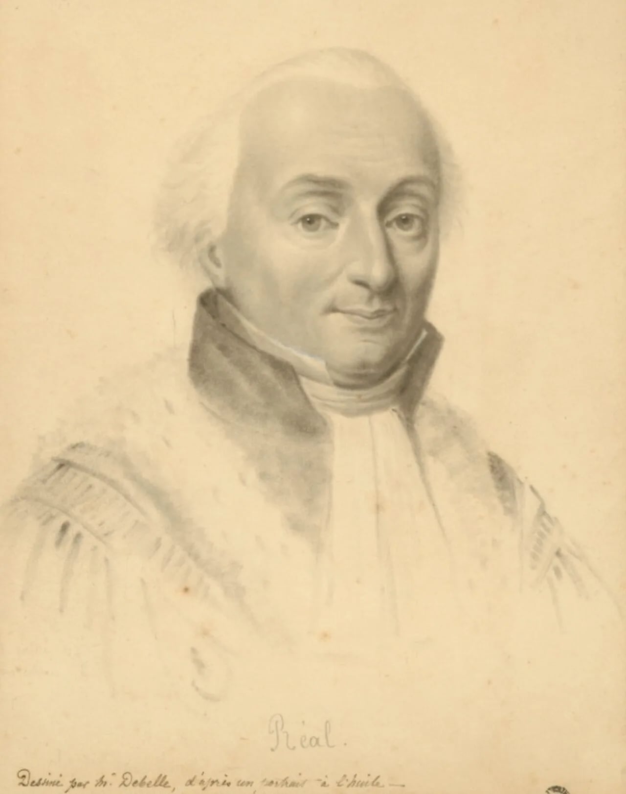 Portrait of André Réal (1755–1832) – memorial page