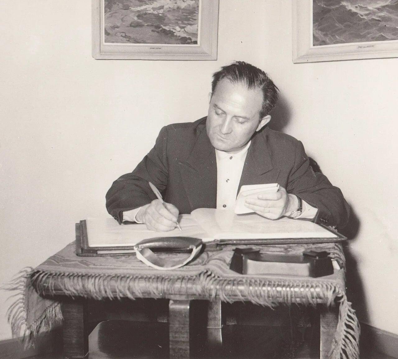 Porträt von André Vieuguet (1917–2006) – Gedenkseite