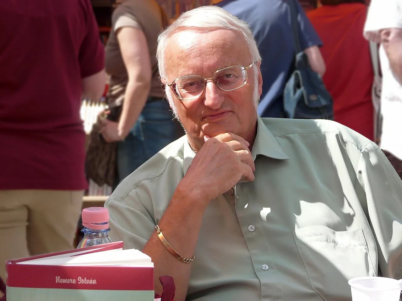 Porträt von István Nemere (1944–2024) – Gedenkseite